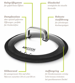 Preview: Was ist das Besondere bzw. der Unterschied beim AM COOK Gourmetdeckel?